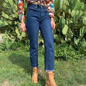 dark wash brandy melville jeans 🦋